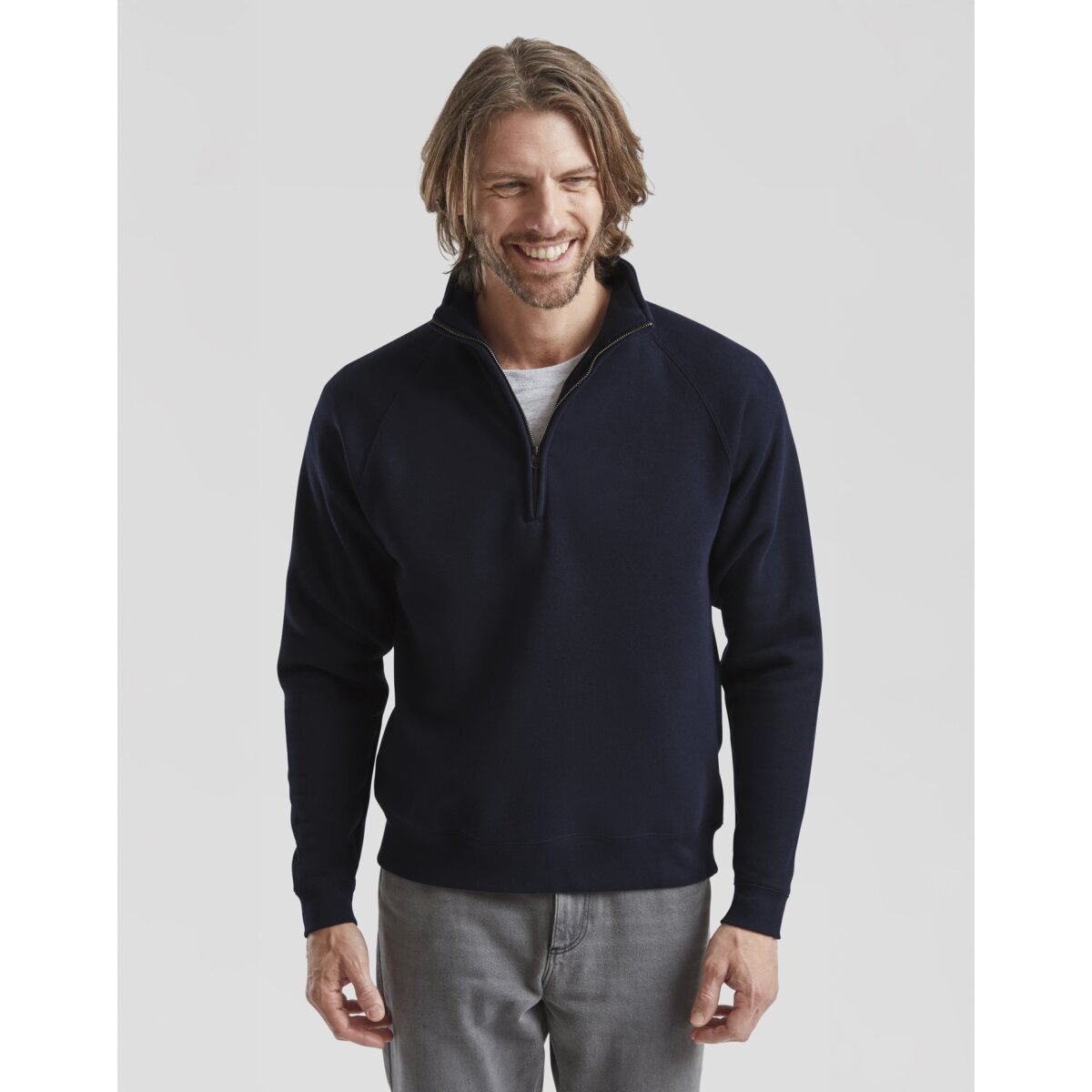 Premium Zip Neck Sweat box