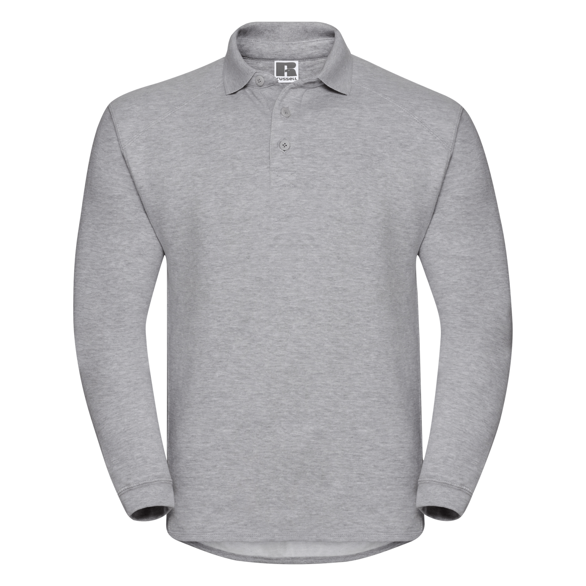Workwear Sweatshirt mit Polo-Kragen