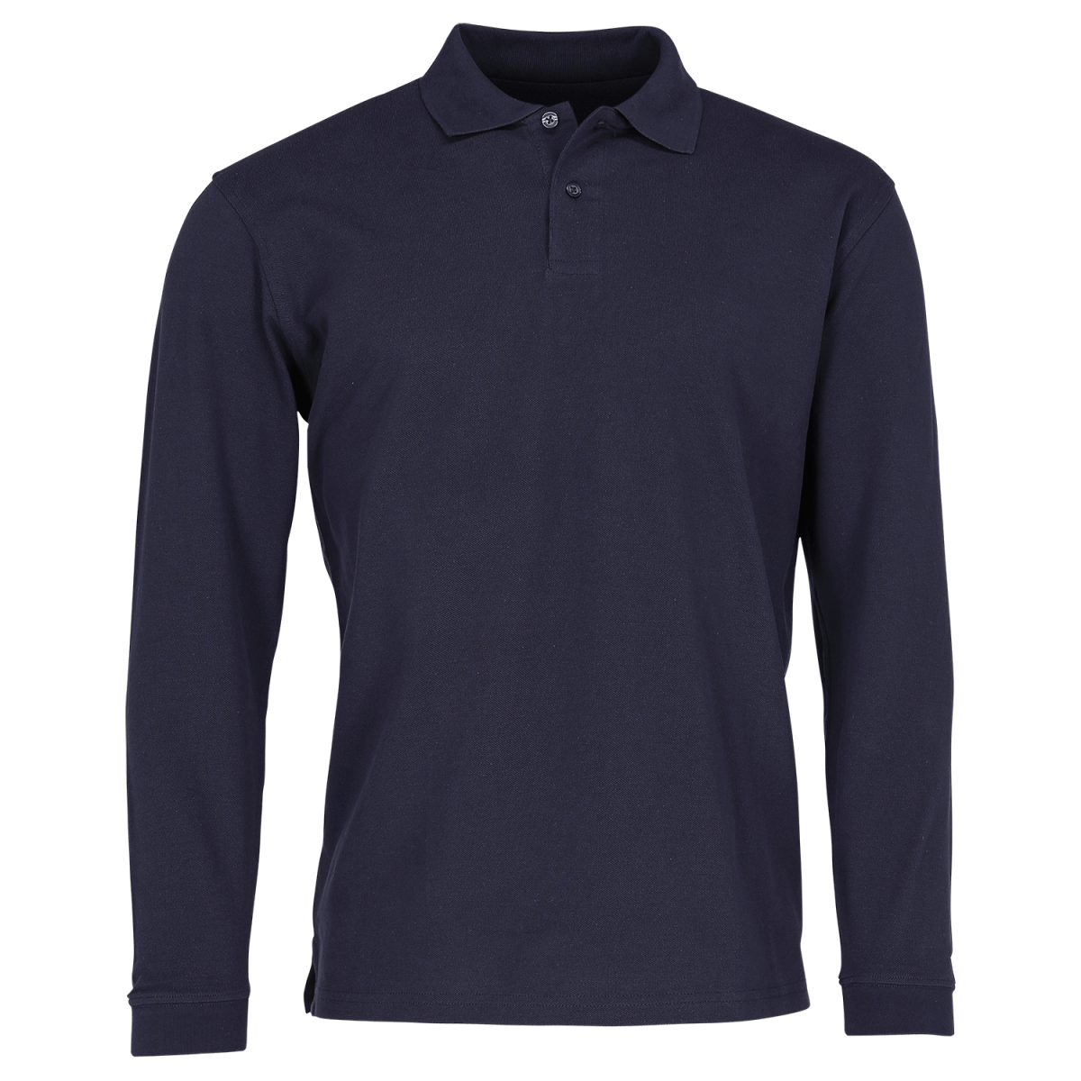 Classic Baumwoll-Polo – Langarm