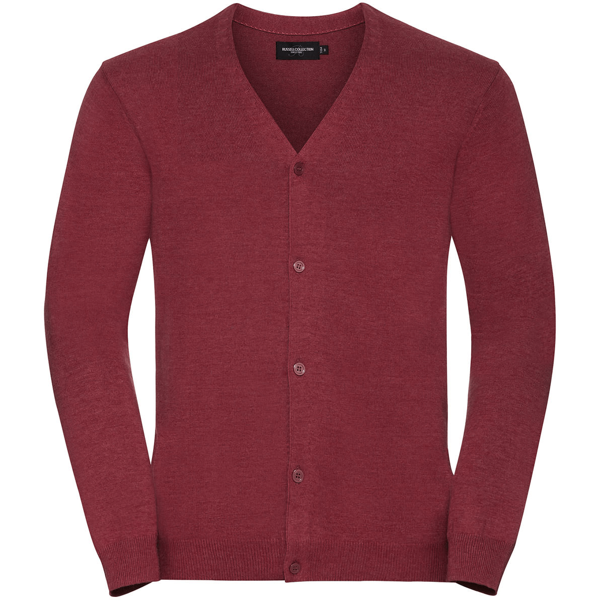 Mens V-Neck Knitted Cardigan