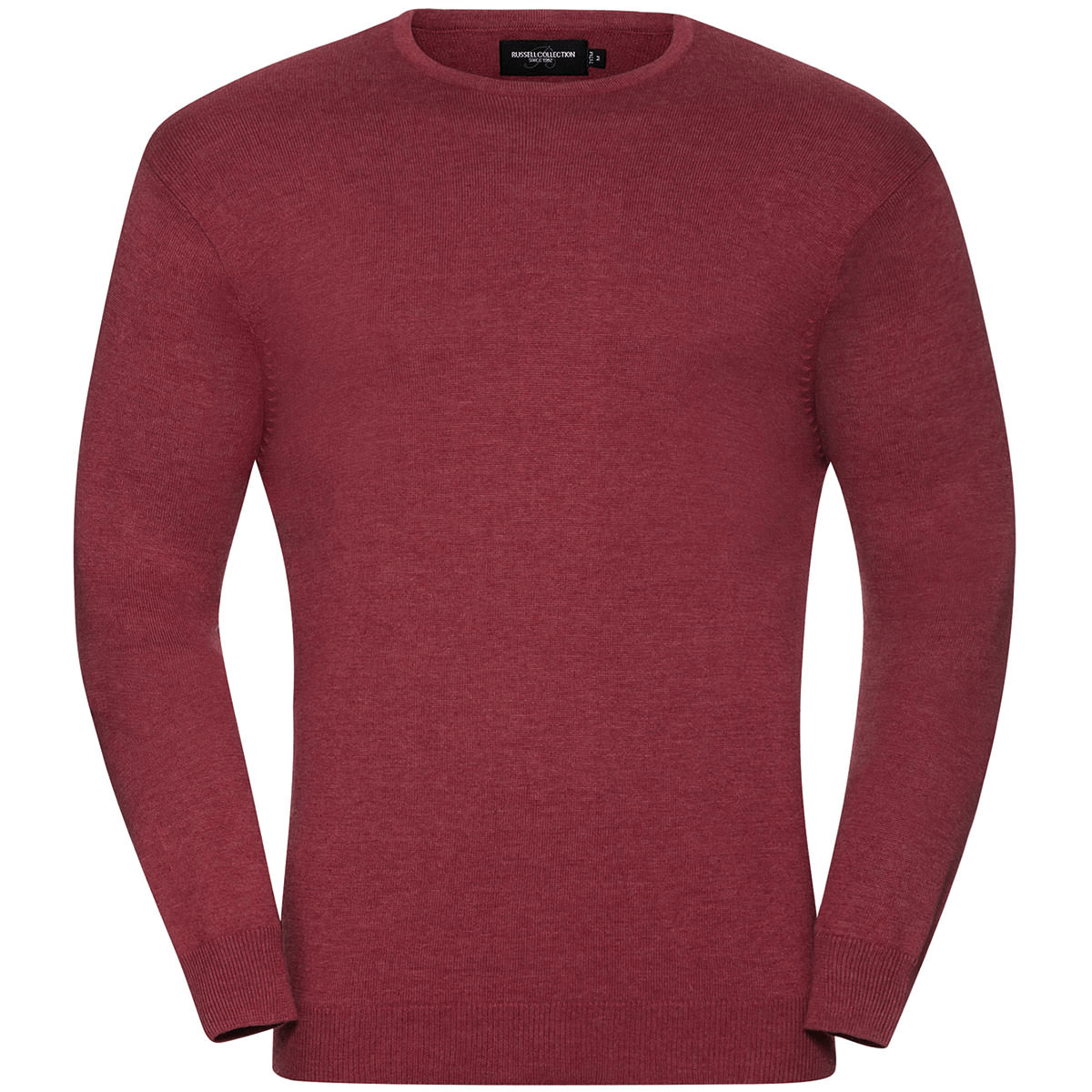 Mens Crew Neck Knitted Pullover